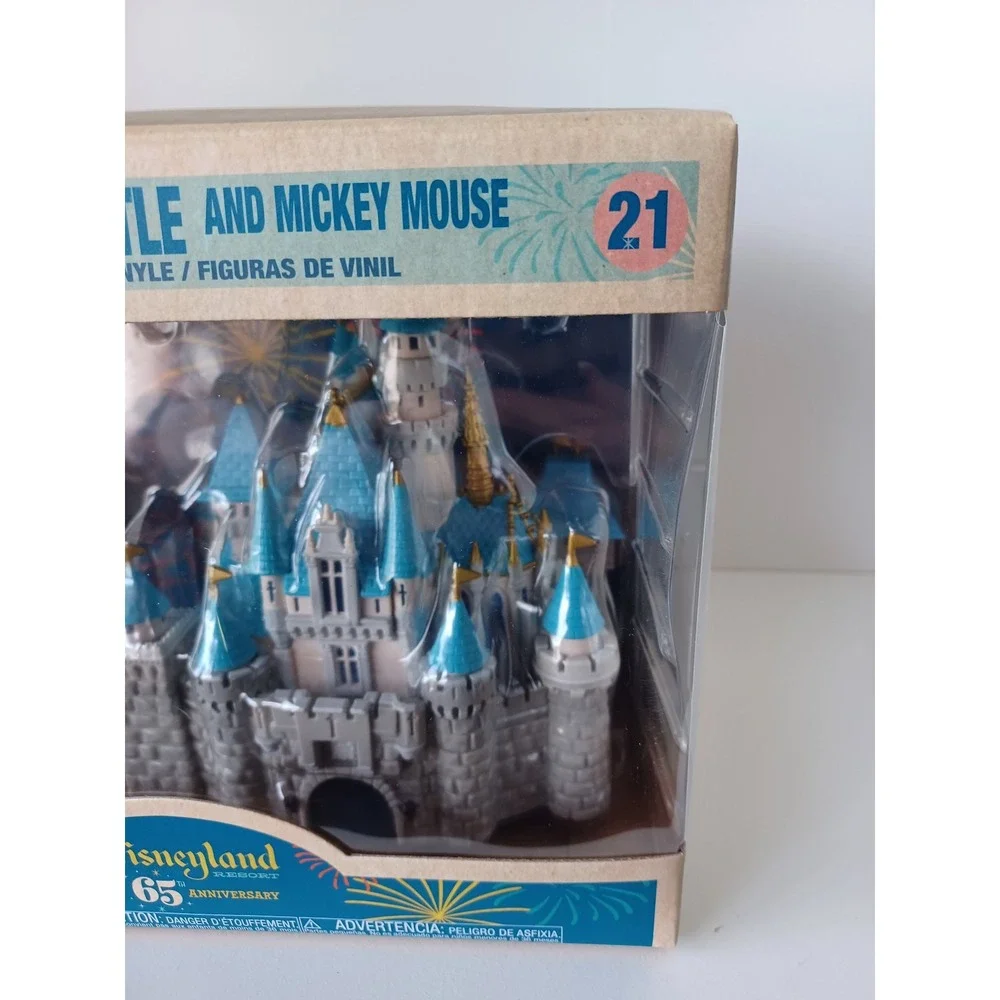 Mickey Mouse And Sleeping Beauty Castle 21 Vinyl Figure Funko Pop Collectible